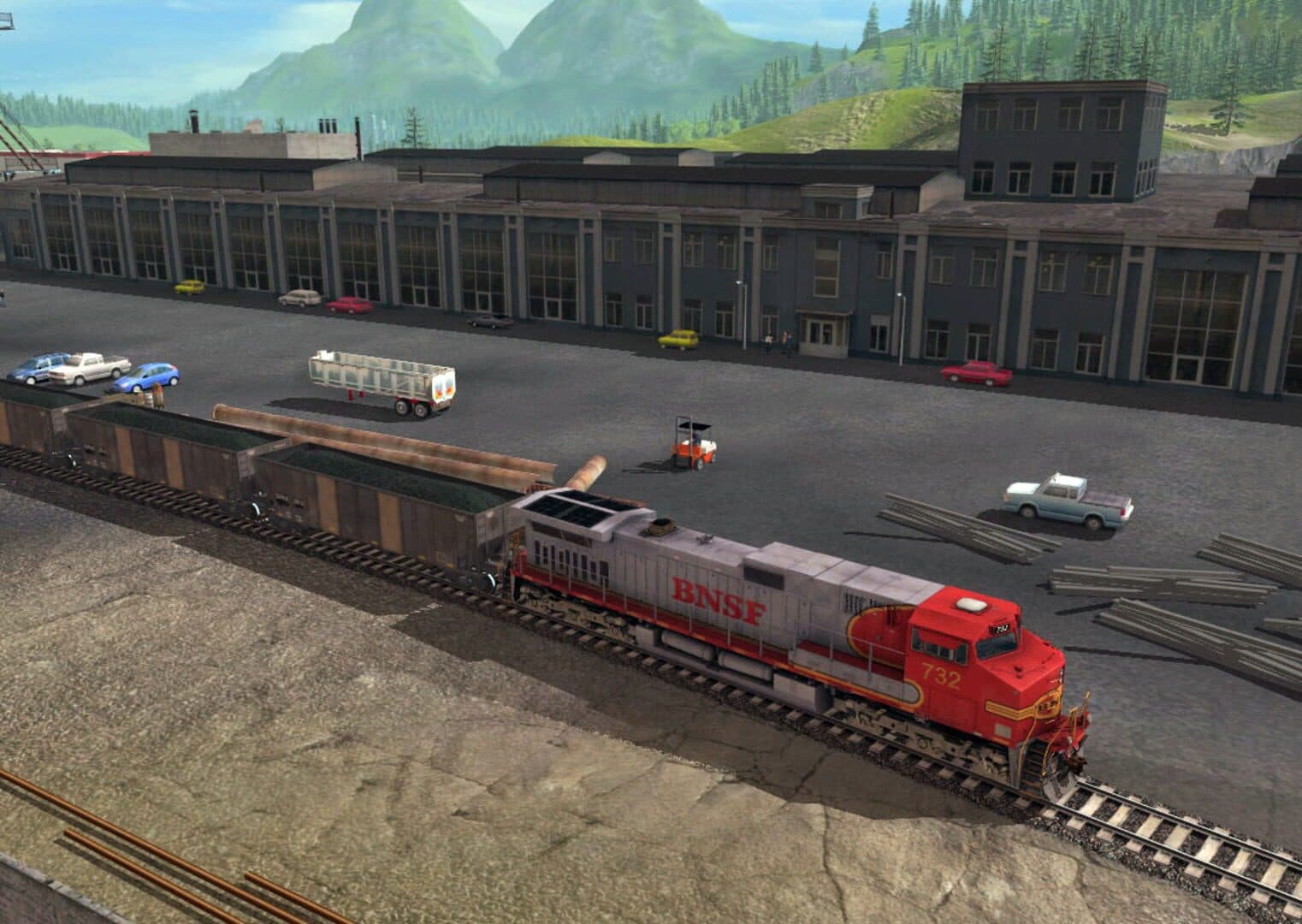 Trainz Railroad Simulator 2019: BNSF GE Dash-9 44CW Warbonnet screenshot 5