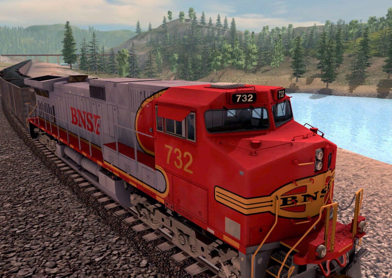 Trainz Railroad Simulator 2019: BNSF GE Dash-9 44CW Warbonnet screenshot 4