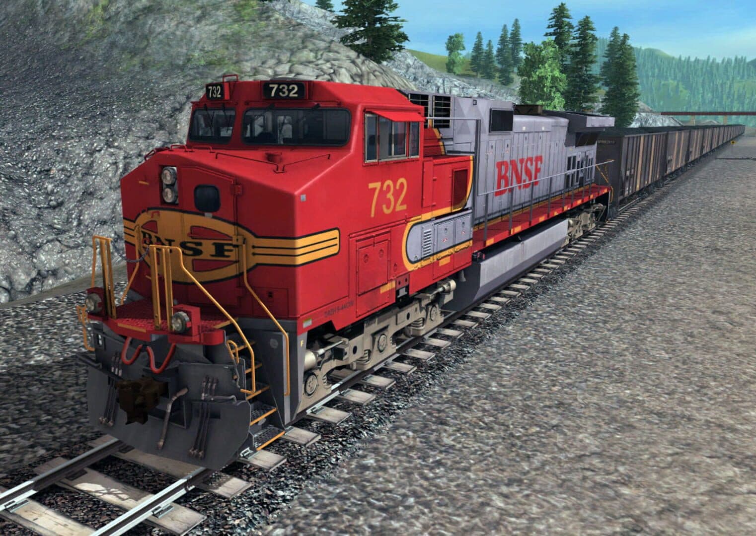 Trainz Railroad Simulator 2019: BNSF GE Dash-9 44CW Warbonnet screenshot 3