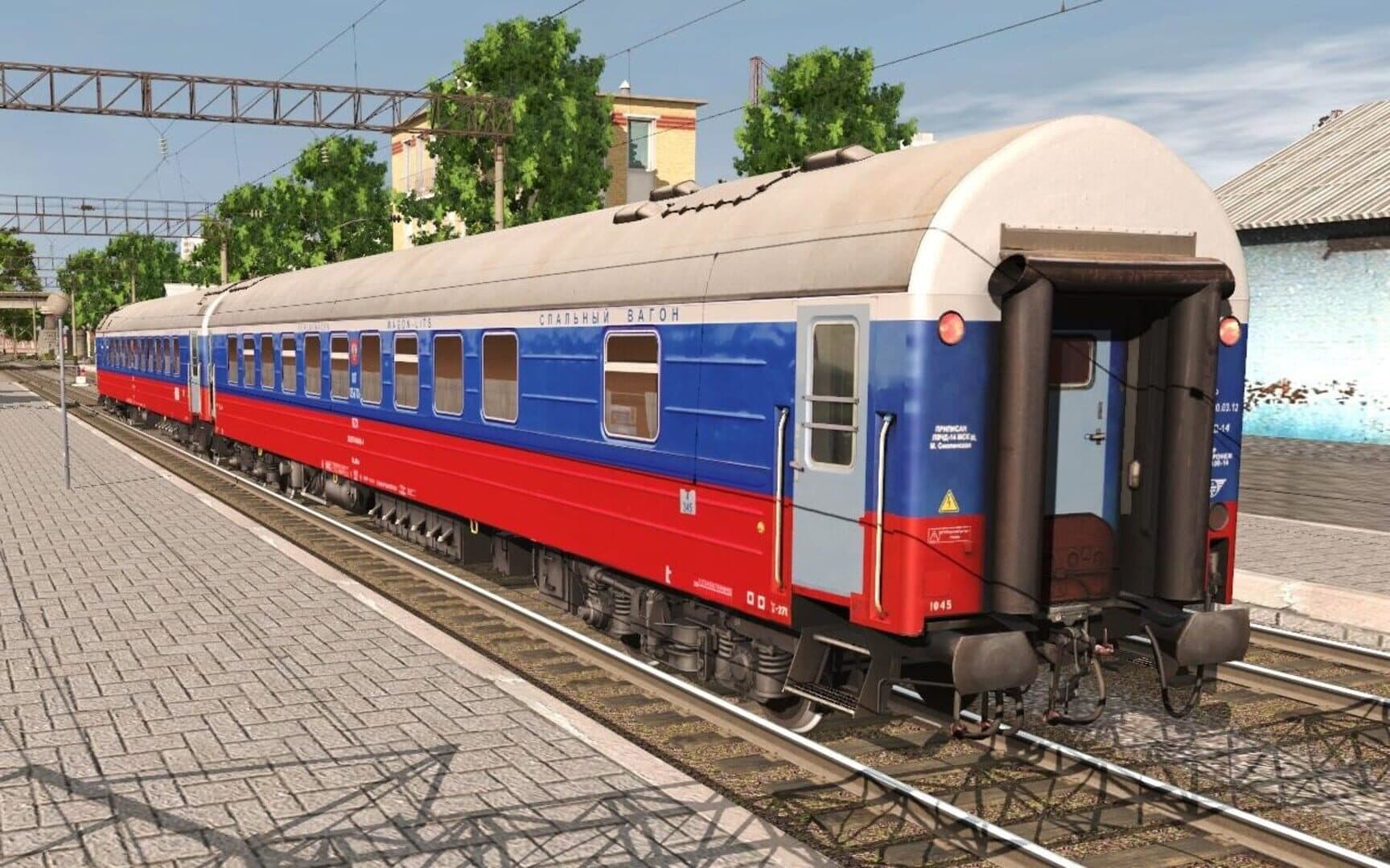 Trainz Railroad Simulator 2019: RZD-UZ-RIC Wagons Praha screenshot 2