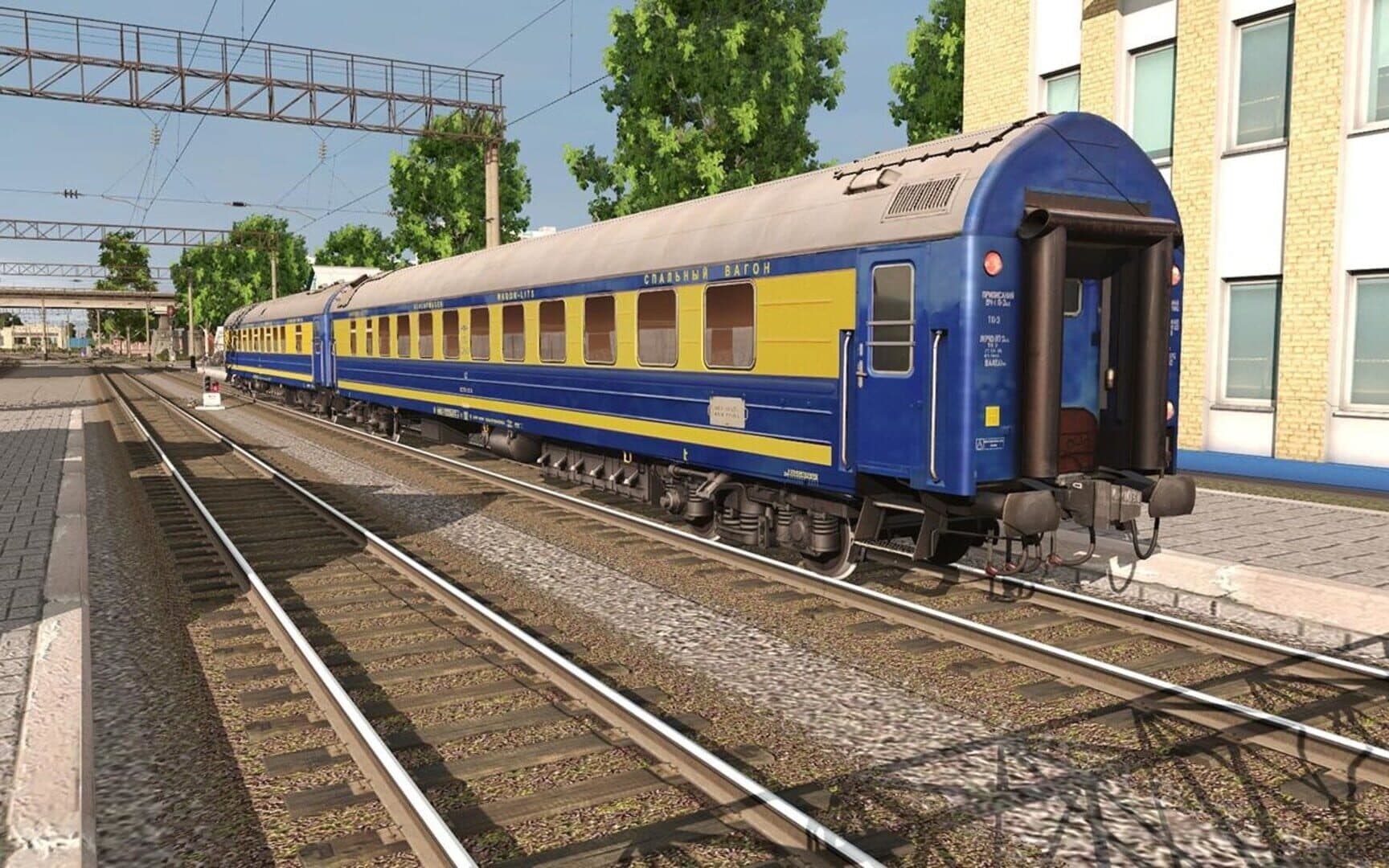 Trainz Railroad Simulator 2019: RZD-UZ-RIC Wagons Praha screenshot 1