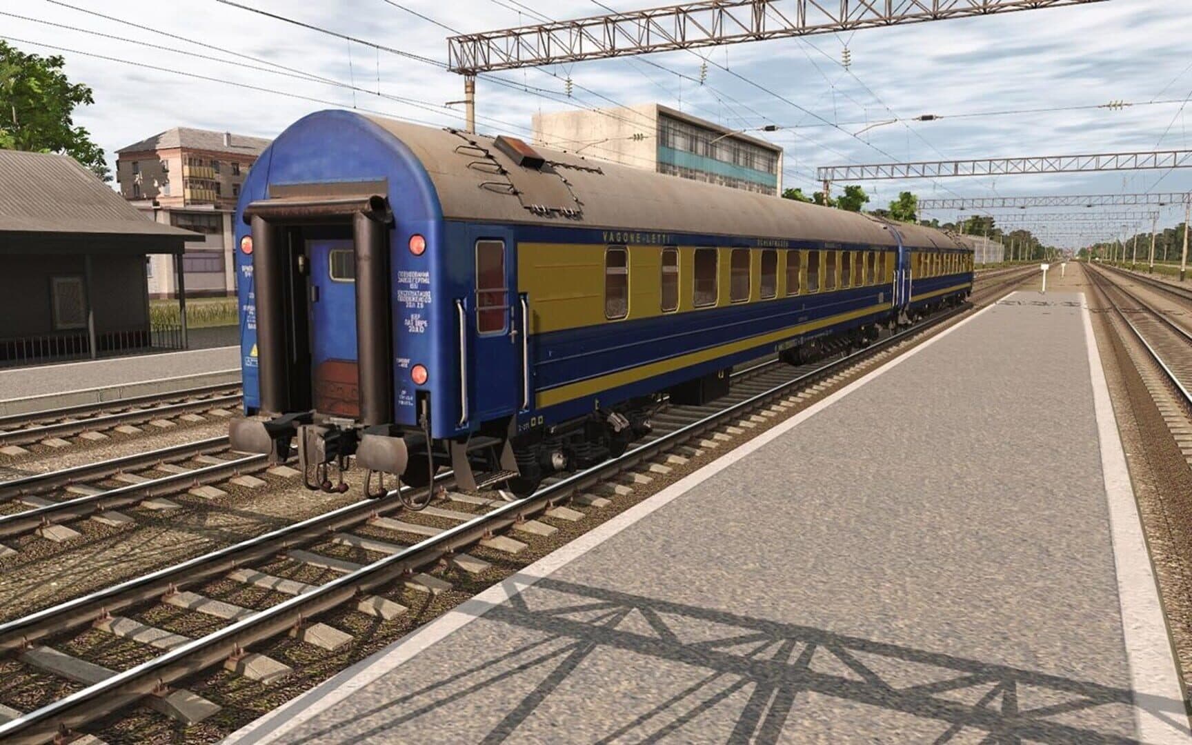 Trainz Railroad Simulator 2019: RZD-UZ-RIC Wagons Praha screenshot 7