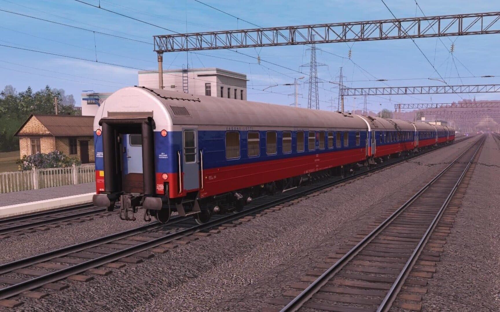 Trainz Railroad Simulator 2019: RZD-UZ-RIC Wagons Praha screenshot 5