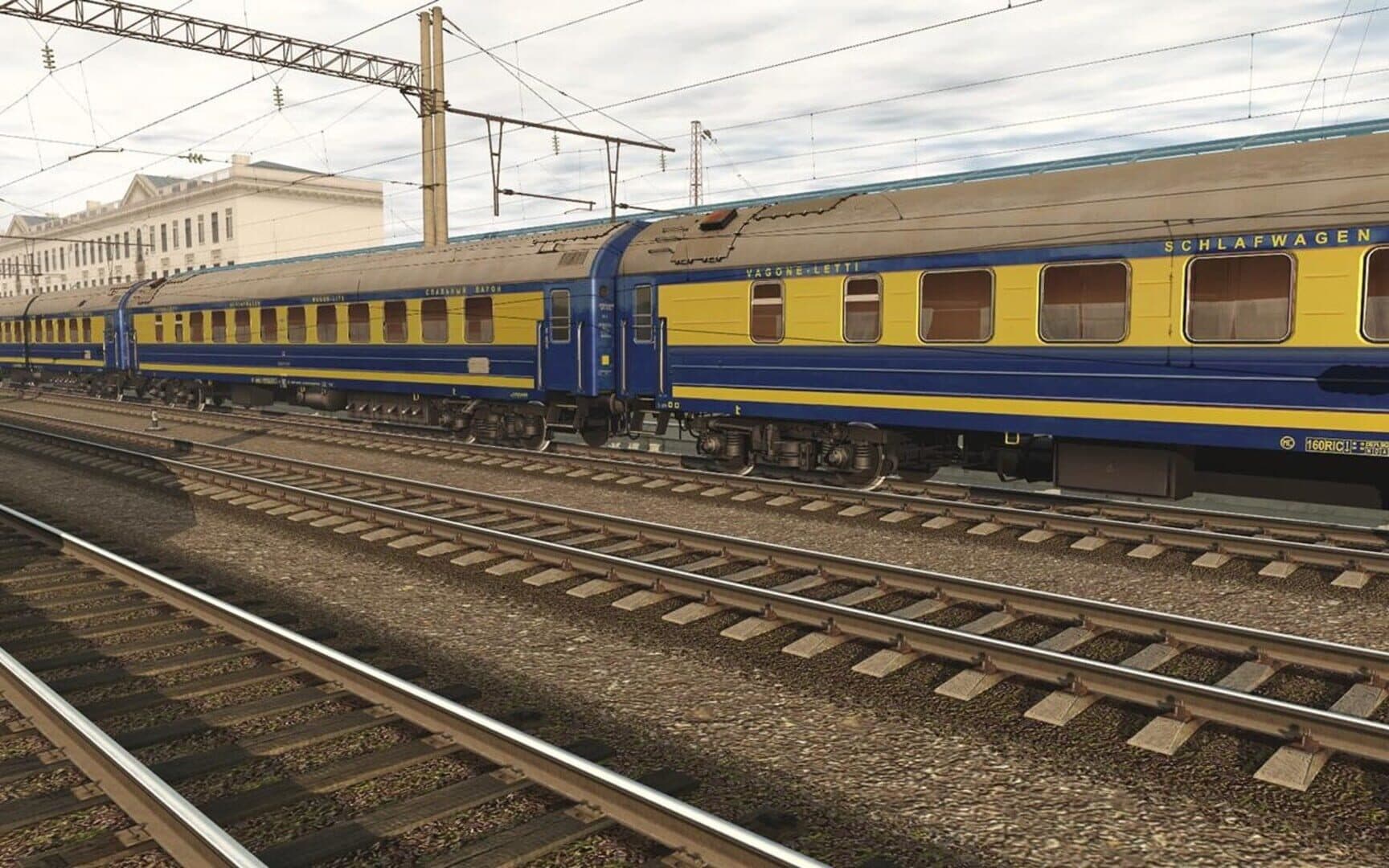 Trainz Railroad Simulator 2019: RZD-UZ-RIC Wagons Praha screenshot 3