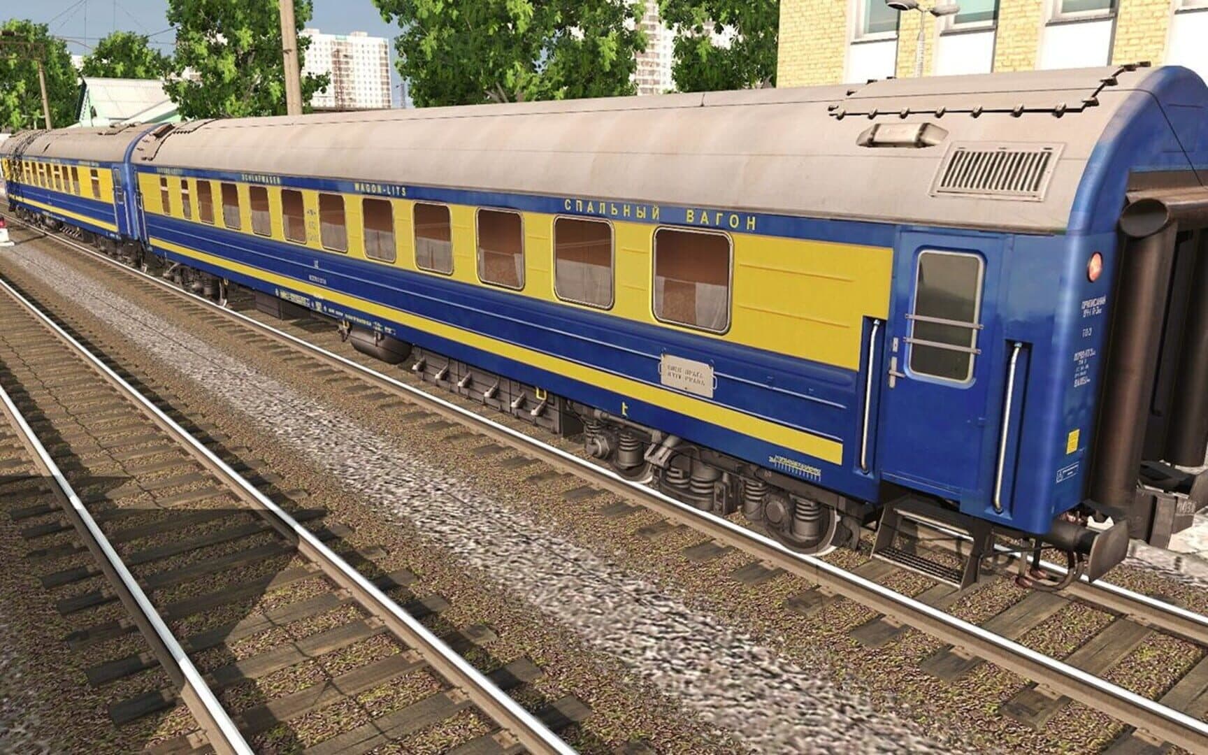Trainz Railroad Simulator 2019: RZD-UZ-RIC Wagons Praha screenshot 12
