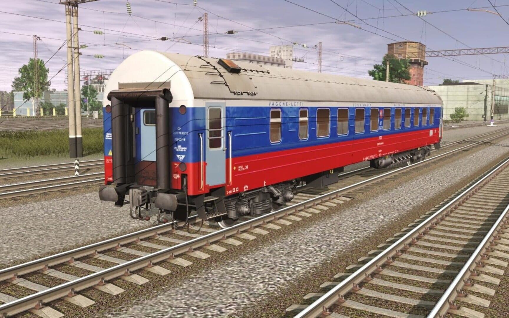 Trainz Railroad Simulator 2019: RZD-UZ-RIC Wagons Praha screenshot 10