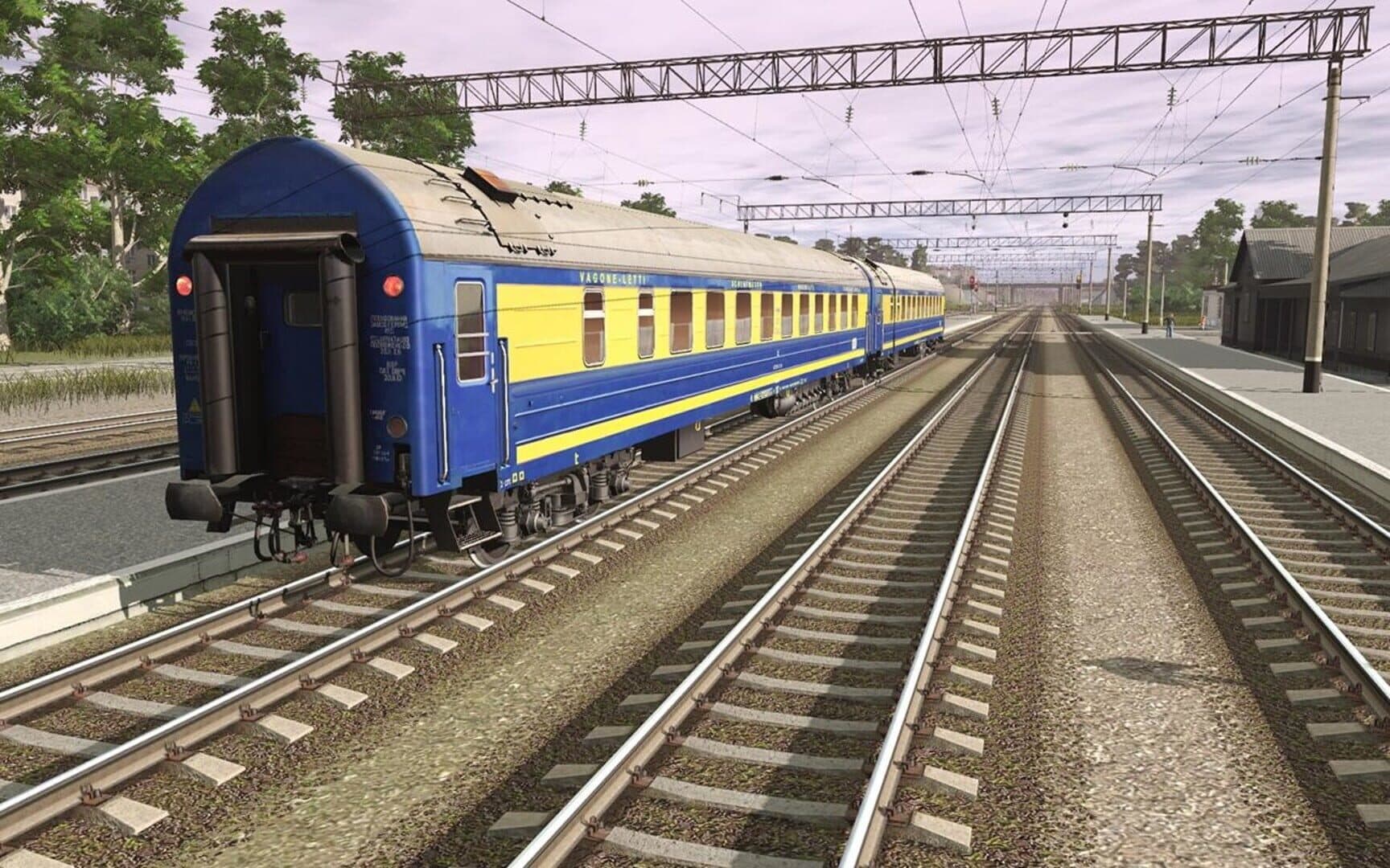 Trainz Railroad Simulator 2019: RZD-UZ-RIC Wagons Praha screenshot 8
