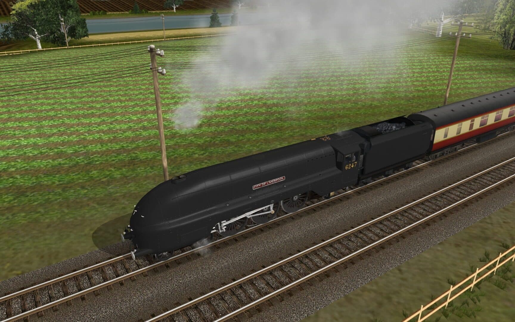 Trainz Railroad Simulator 2019: LMS Coronation Scot screenshot 1