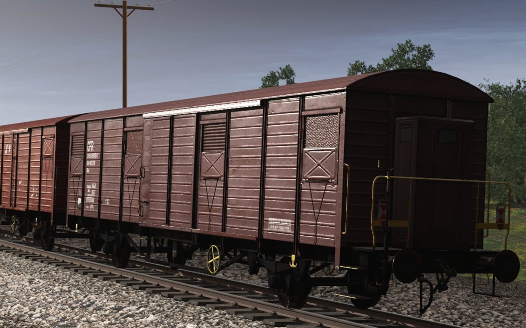 Trainz Railroad Simulator 2019: CFR Marfa Gbs/Gbgs Freight Car Pack screenshot 2