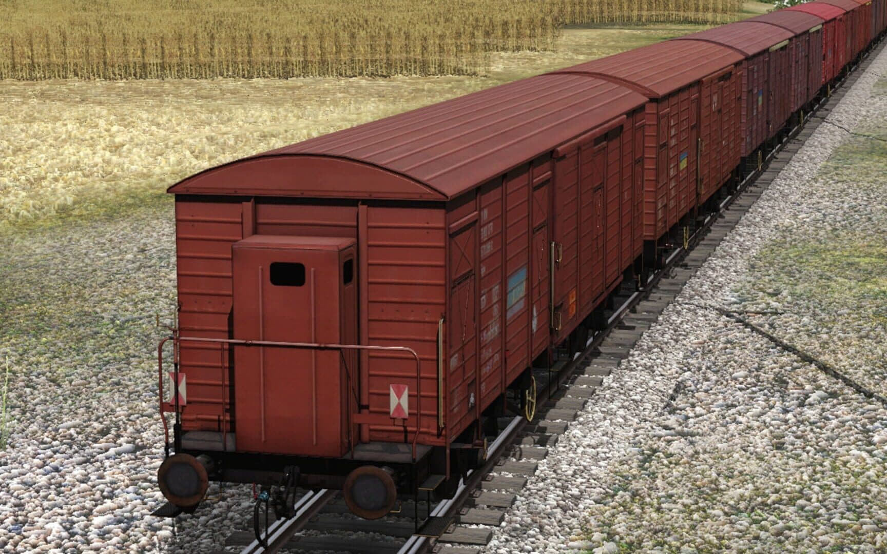 Trainz Railroad Simulator 2019: CFR Marfa Gbs/Gbgs Freight Car Pack screenshot 5