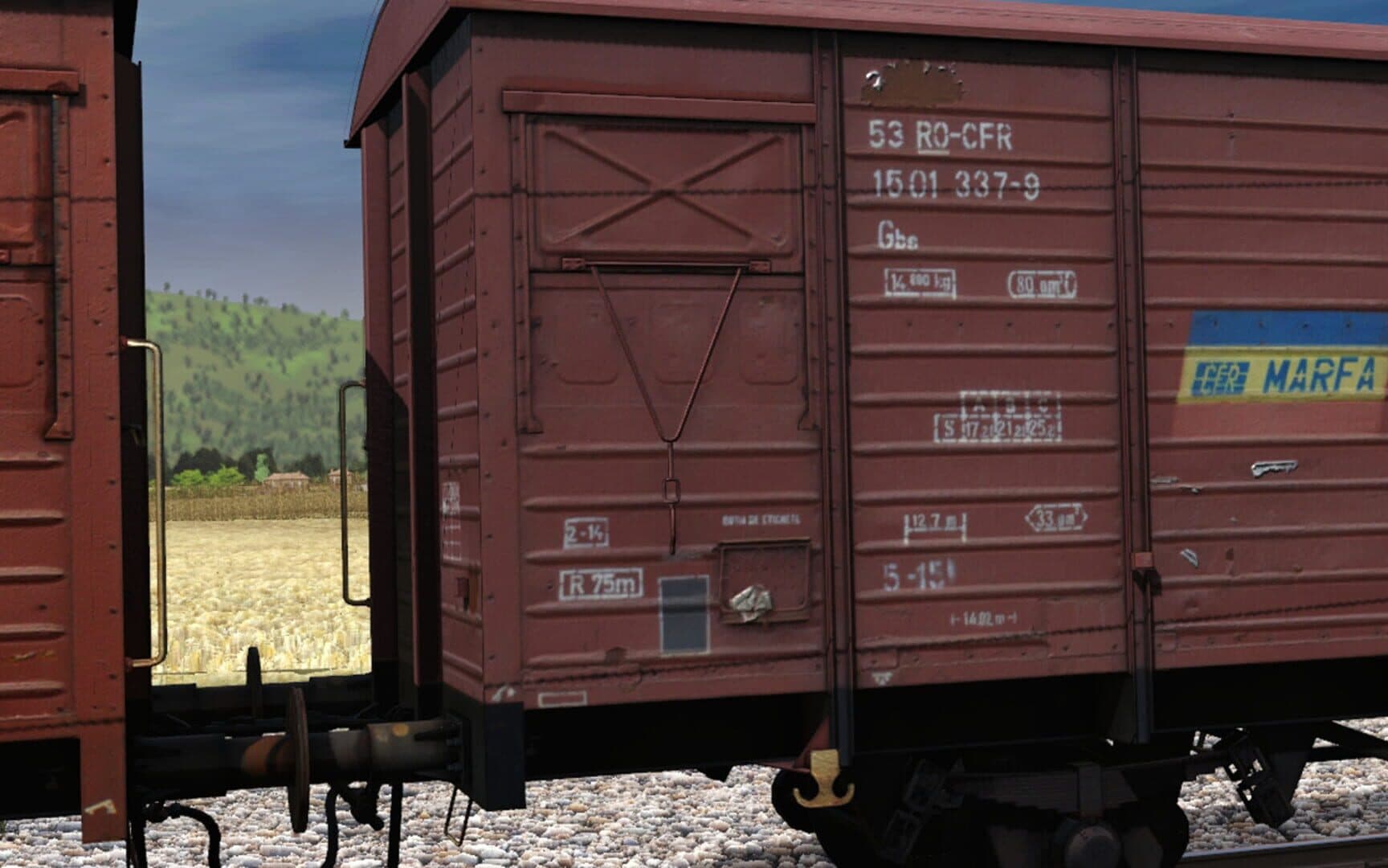Trainz Railroad Simulator 2019: CFR Marfa Gbs/Gbgs Freight Car Pack screenshot 3