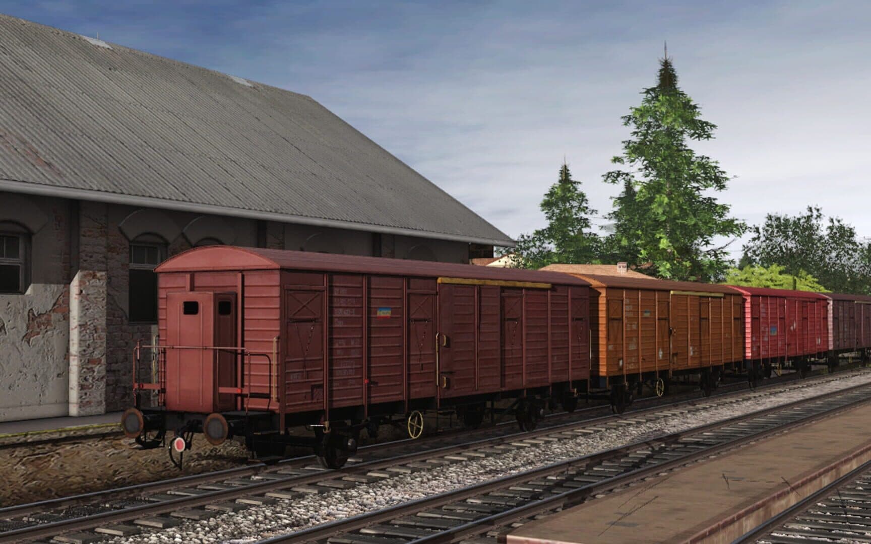 Trainz Railroad Simulator 2019: CFR Marfa Gbs/Gbgs Freight Car Pack screenshot 12