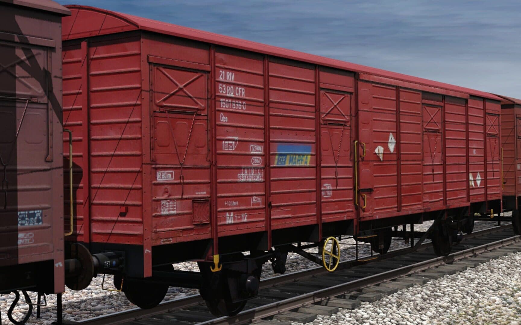 Trainz Railroad Simulator 2019: CFR Marfa Gbs/Gbgs Freight Car Pack screenshot 11