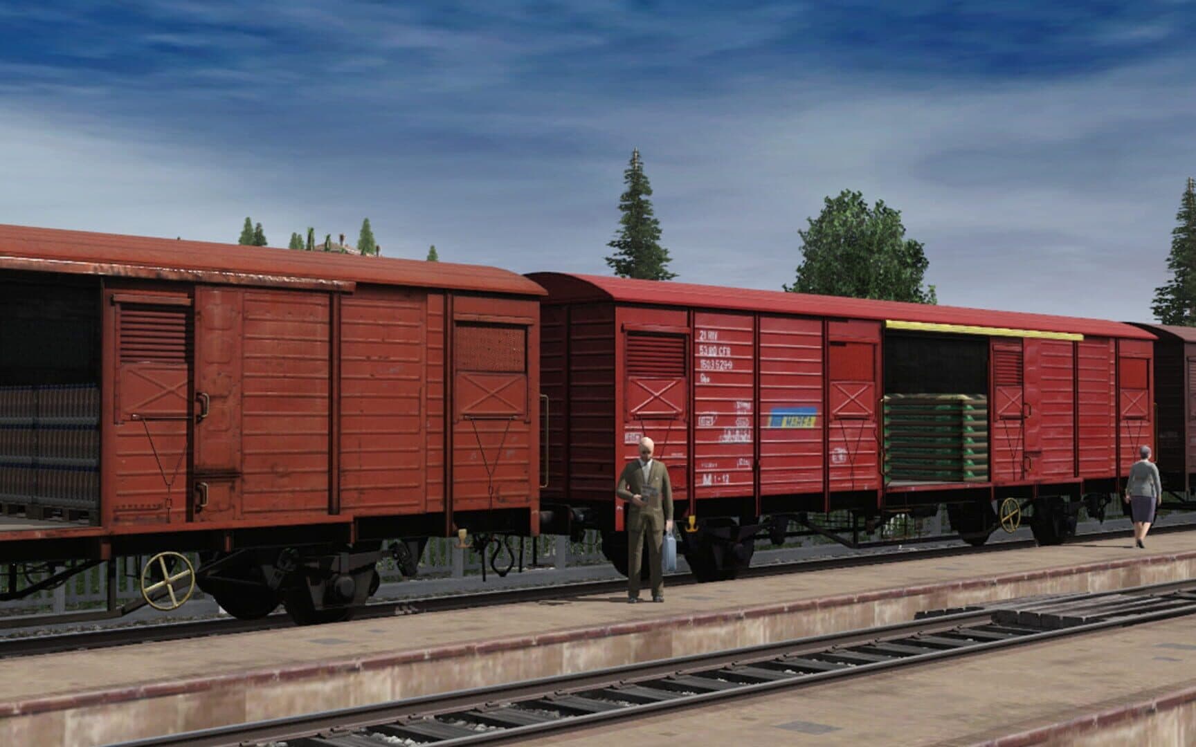 Trainz Railroad Simulator 2019: CFR Marfa Gbs/Gbgs Freight Car Pack screenshot 9
