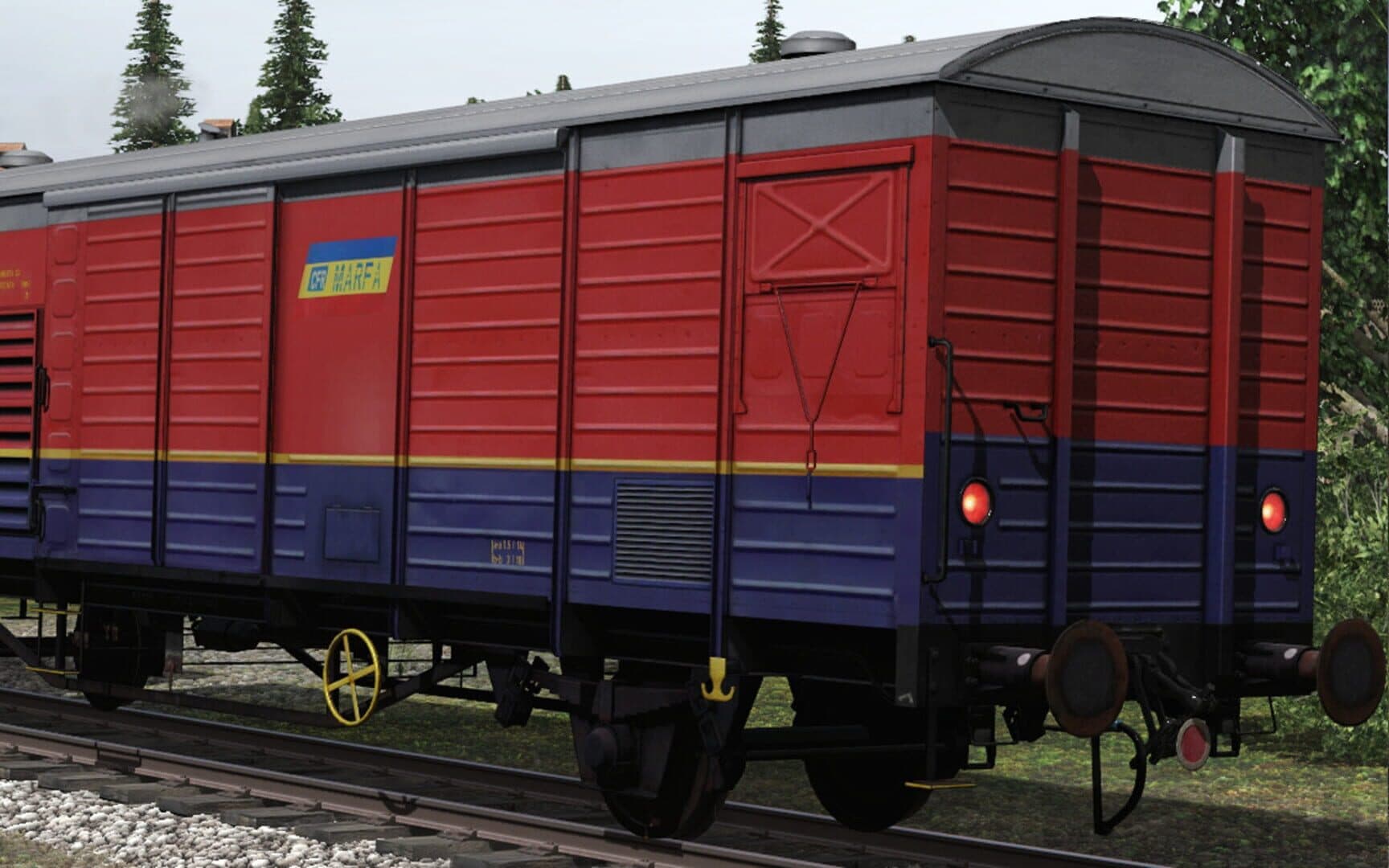 Trainz Railroad Simulator 2019: CFR Marfa Gbs/Gbgs Freight Car Pack screenshot 8