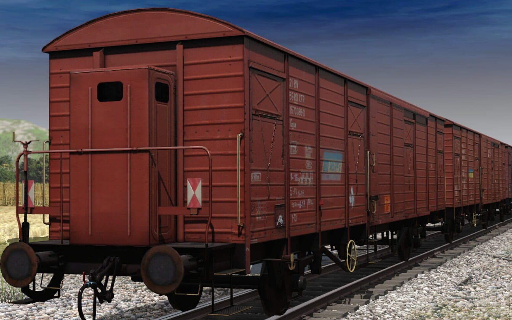 Trainz Railroad Simulator 2019: CFR Marfa Gbs/Gbgs Freight Car Pack screenshot 6