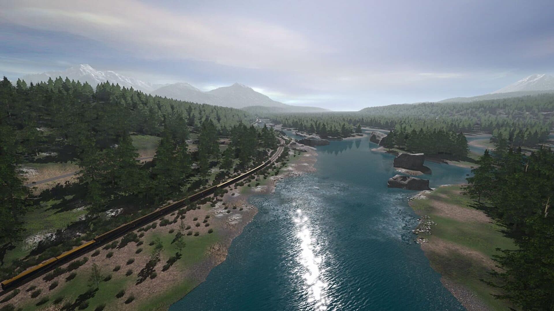 Trainz Railroad Simulator 2019: Canadian Rocky Mountains - Golden, BC screenshot 1