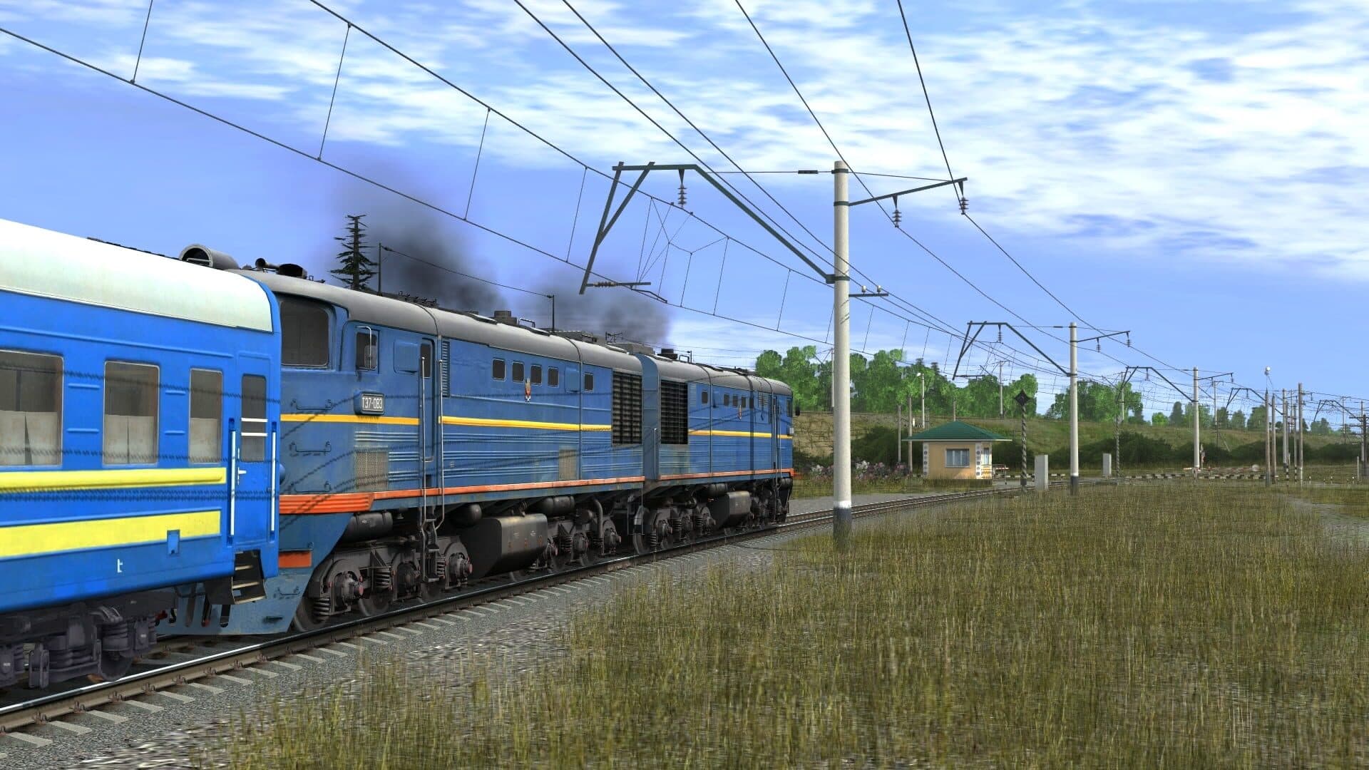 Trainz Railroad Simulator 2019: TE7-083 screenshot 2