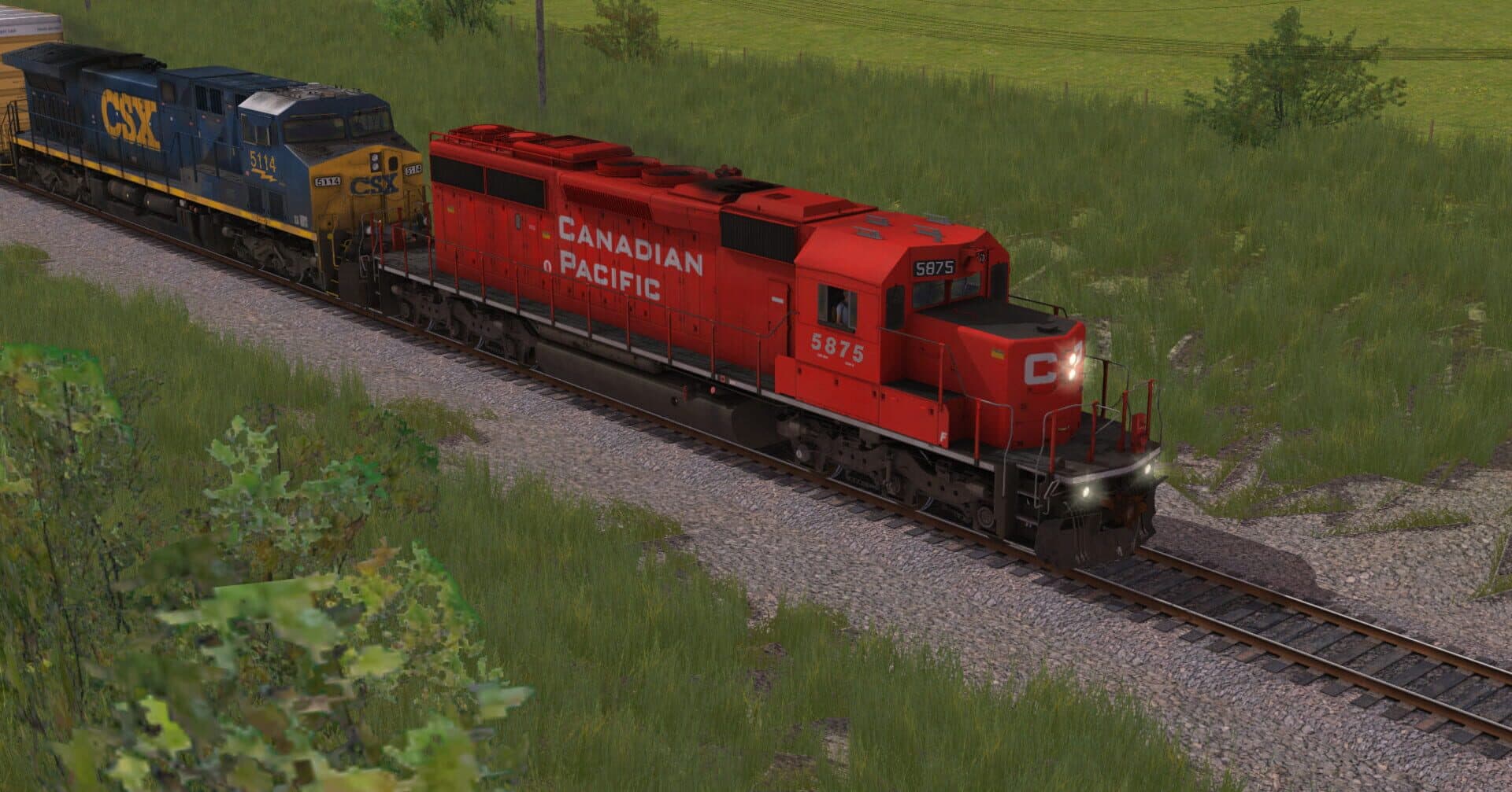 Trainz Railroad Simulator 2019: CP SD40-2 #5865-5879 Modern Block Letters screenshot 3
