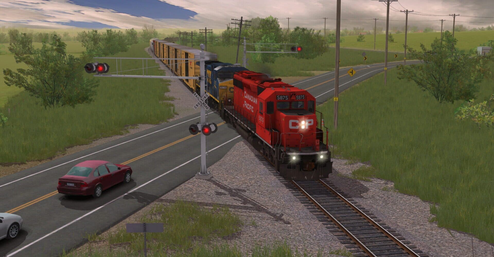 Trainz Railroad Simulator 2019: CP SD40-2 #5865-5879 Modern Block Letters screenshot 1