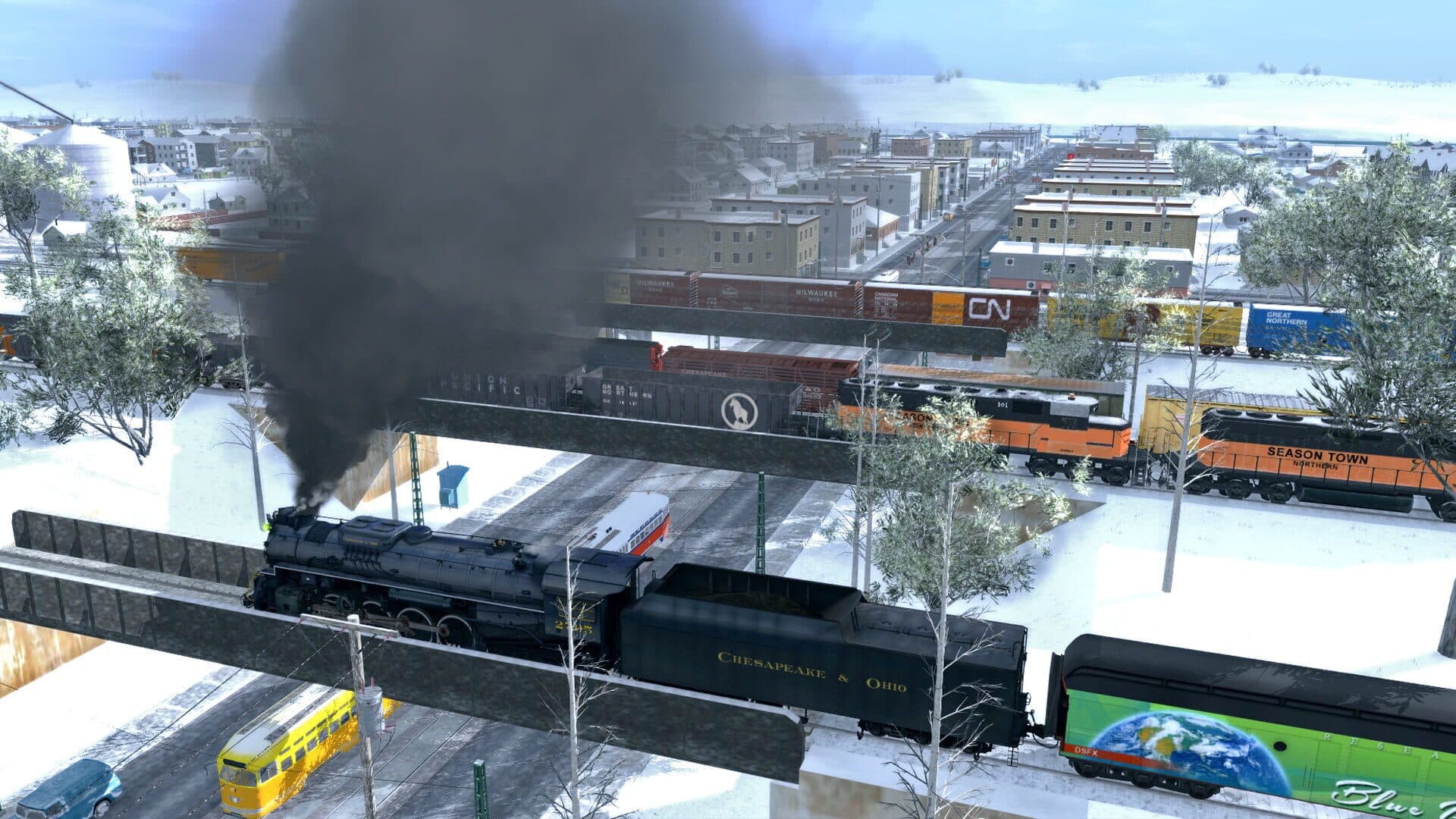 Trainz Railroad Simulator 2019: Season Town Northern Rail Road Route screenshot 9