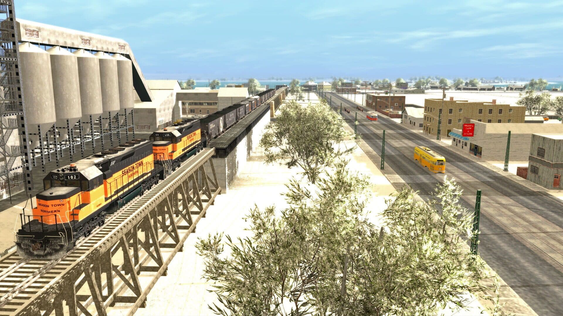 Trainz Railroad Simulator 2019: Season Town Northern Rail Road Route screenshot 6