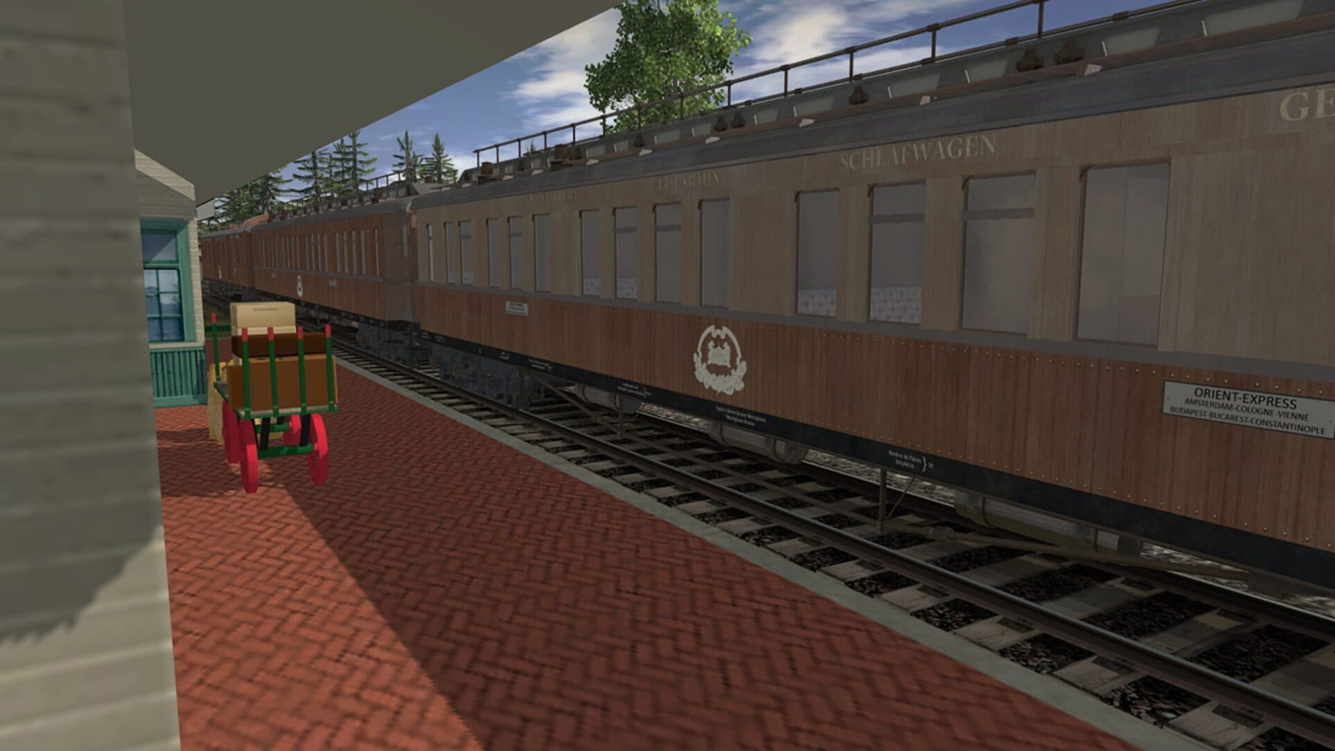 Trainz Railroad Simulator 2019: Orient Express Trainset screenshot 5