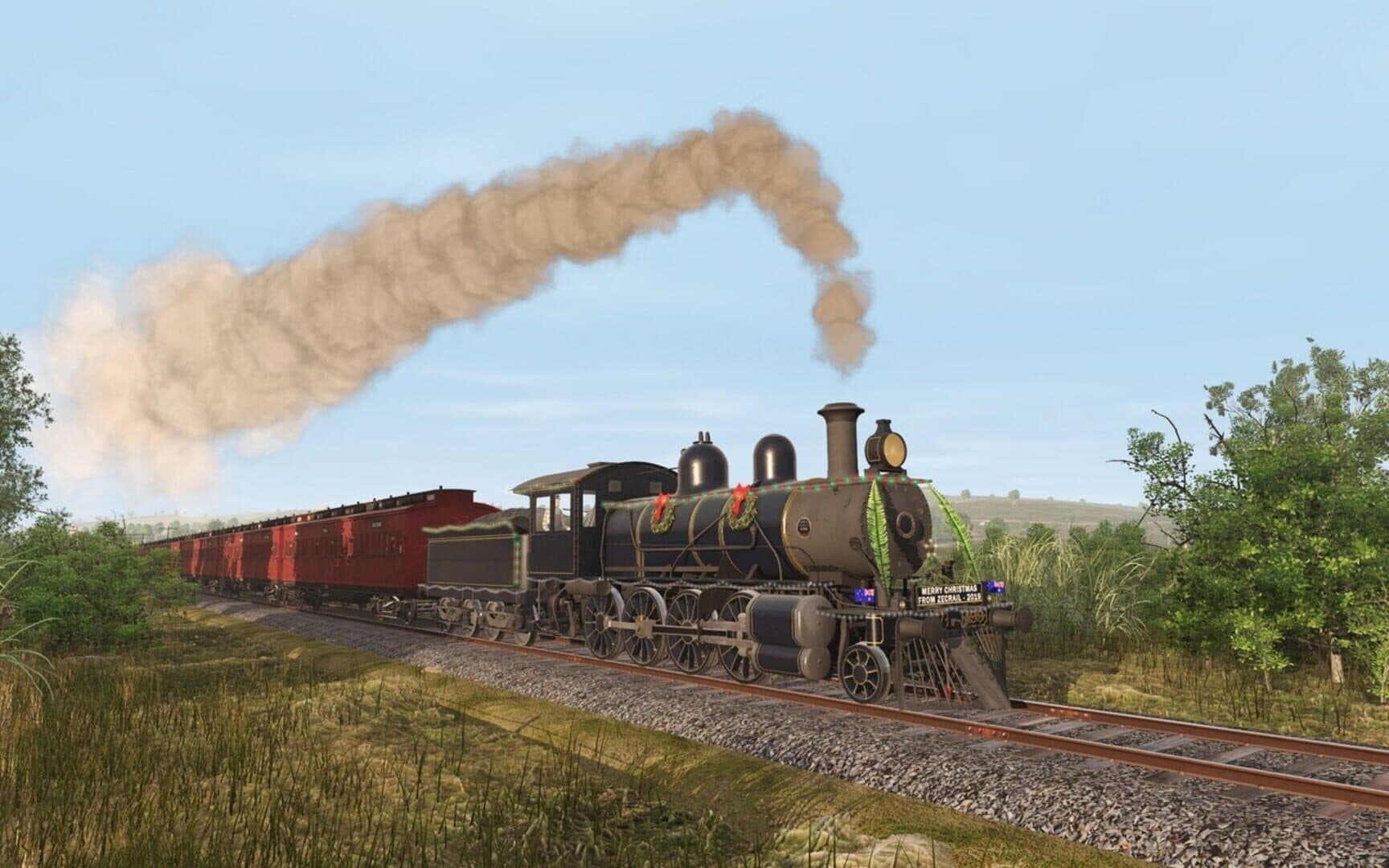 Trainz Railroad Simulator 2019: ZecRail V499 Blue & Gold and Christmas 2019 screenshot 11