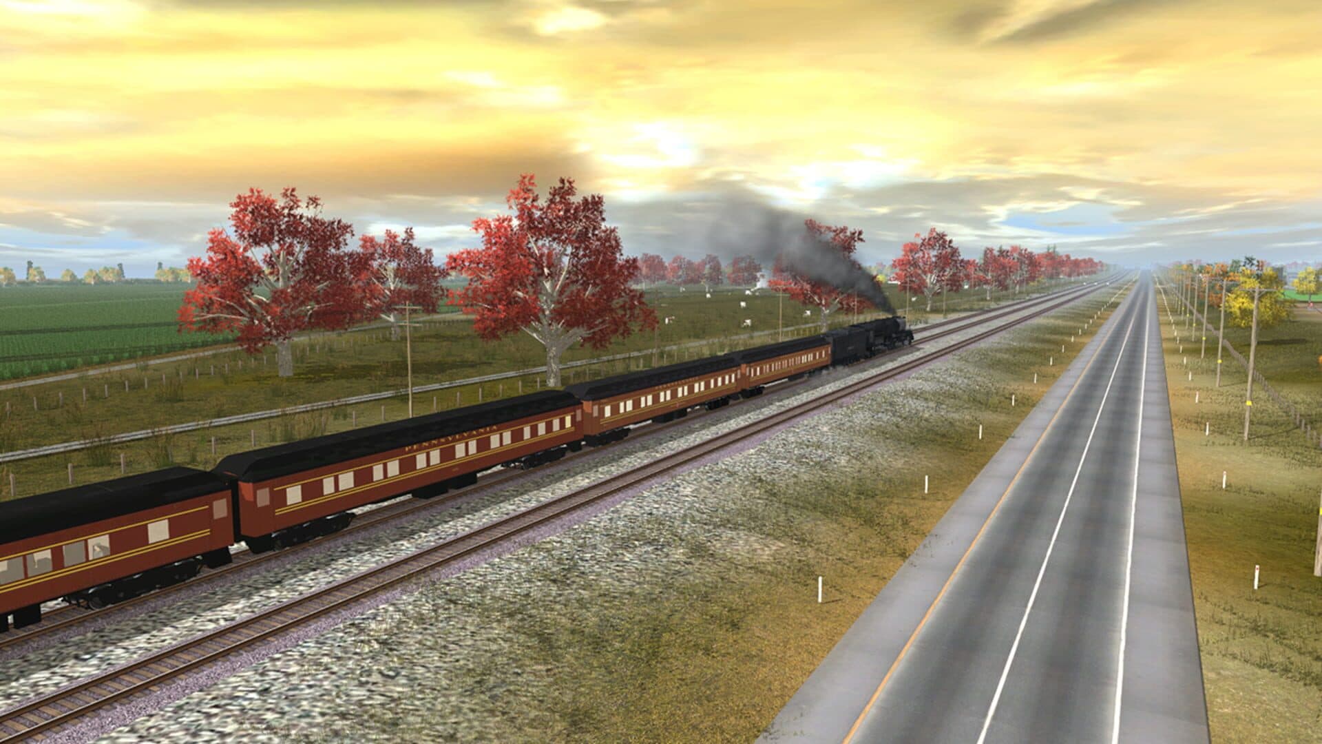 Trainz Railroad Simulator 2019: Fall Harvest Nebraska screenshot 4