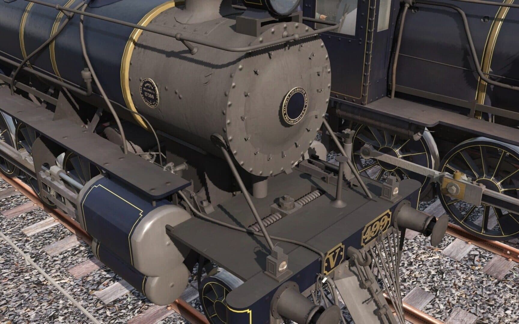 Trainz Railroad Simulator 2019: ZecRail V499 Blue & Gold and Christmas 2019 screenshot 14