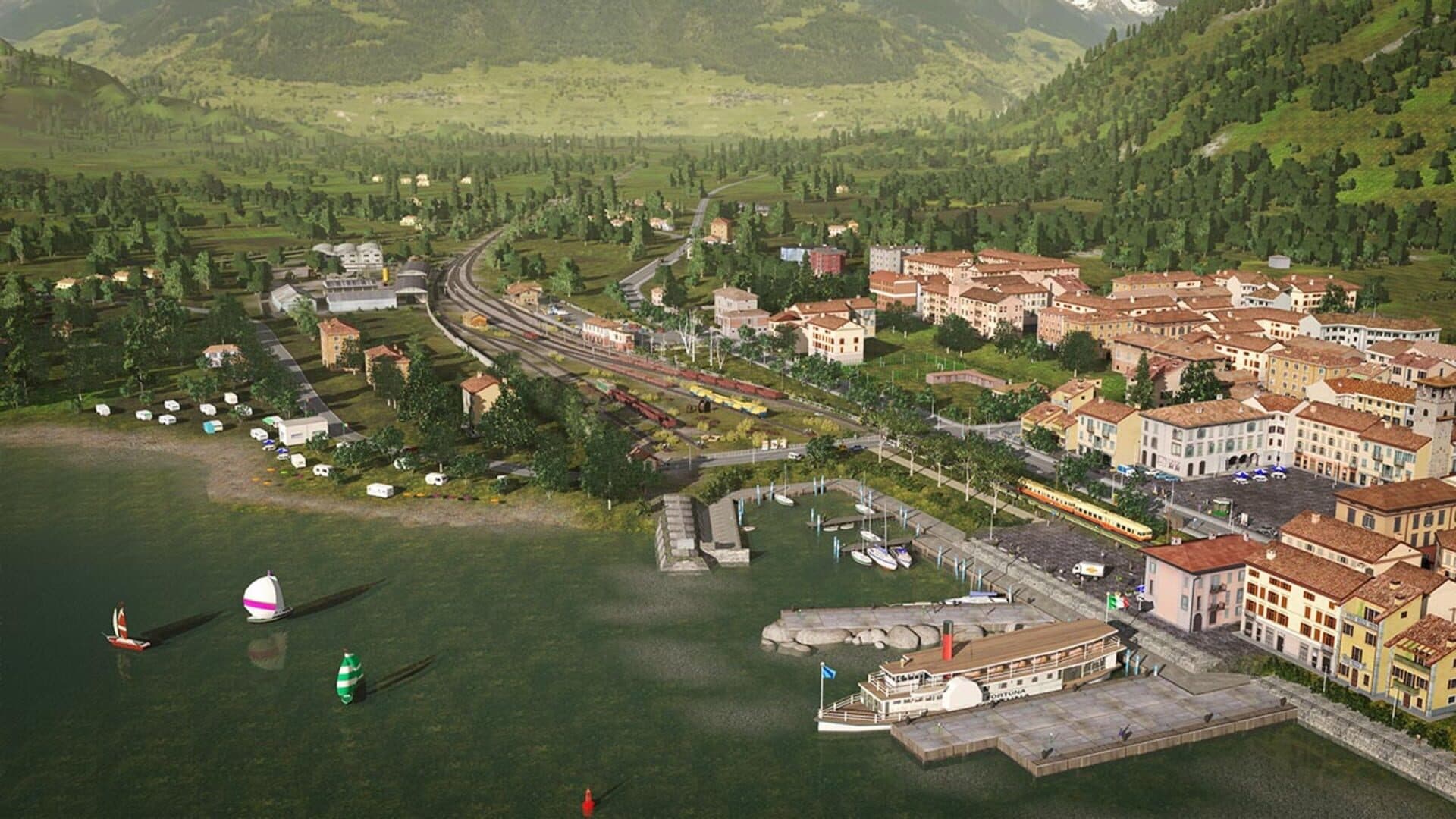 Trainz Railroad Simulator 2019: Sebino Lake, Italy screenshot 6