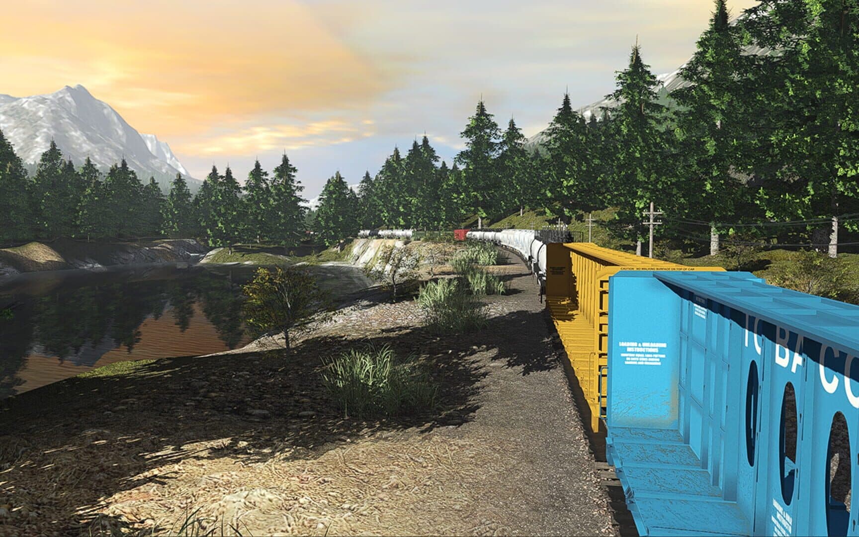 Trainz Railroad Simulator 2019: Canadian Rocky Mountains Ottertail to Castle Jct screenshot 5