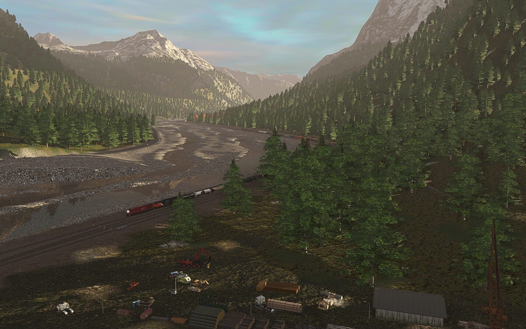 Trainz Railroad Simulator 2019: Canadian Rocky Mountains Ottertail to Castle Jct screenshot 2