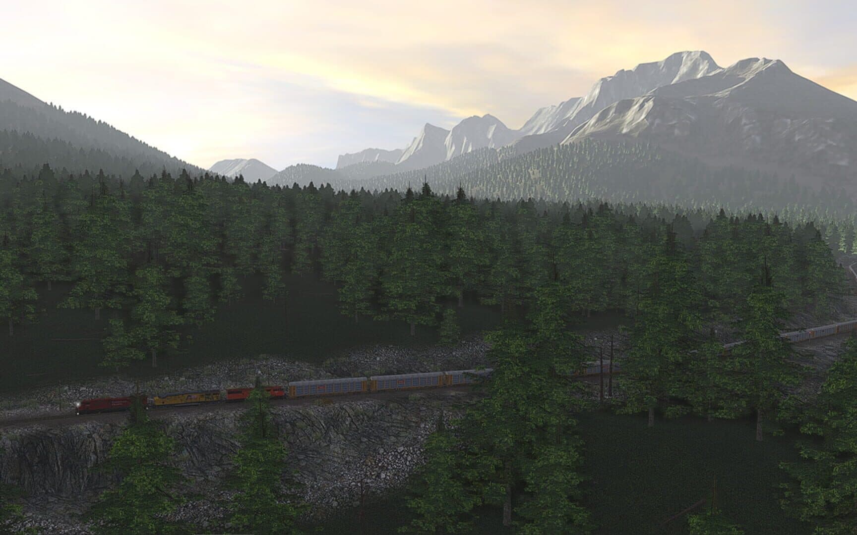 Trainz Railroad Simulator 2019: Canadian Rocky Mountains Ottertail to Castle Jct screenshot 1