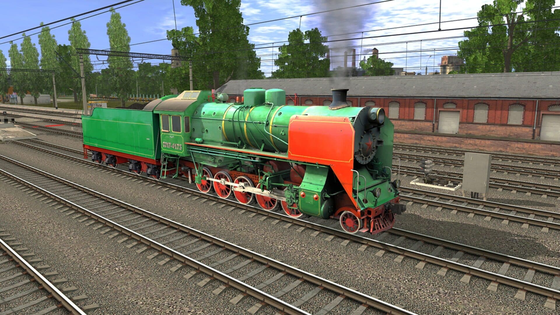 Trainz Railroad Simulator 2019: CO17-4173 Russian Loco and Tender screenshot 2