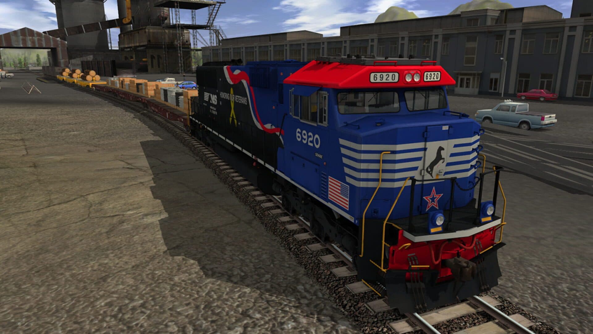 Trainz Railroad Simulator 2019: NS SD60E - 6920 Veterans Unit screenshot 1
