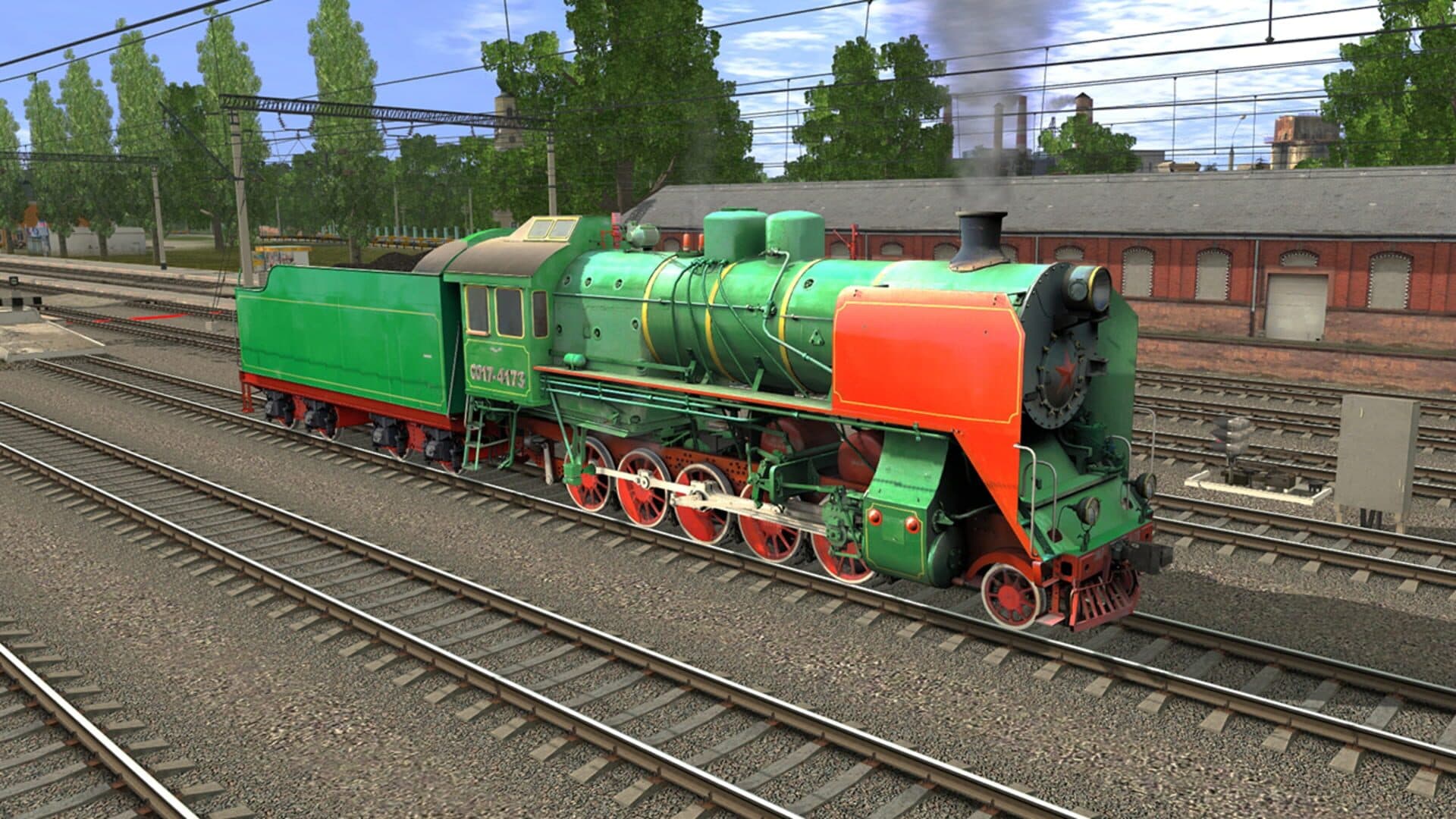 Trainz Railroad Simulator 2019: CO17-4173 Russian Loco and Tender screenshot 4