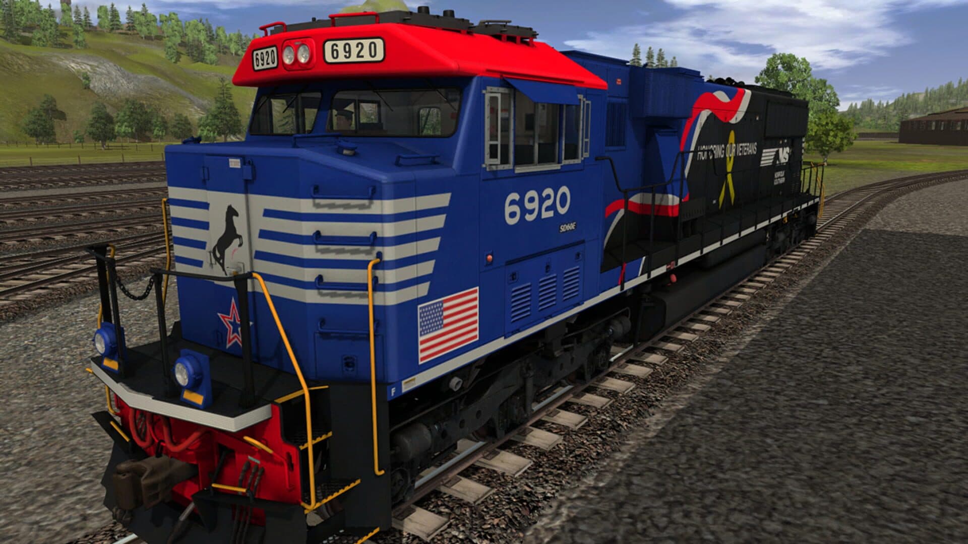 Trainz Railroad Simulator 2019: NS SD60E - 6920 Veterans Unit screenshot 4