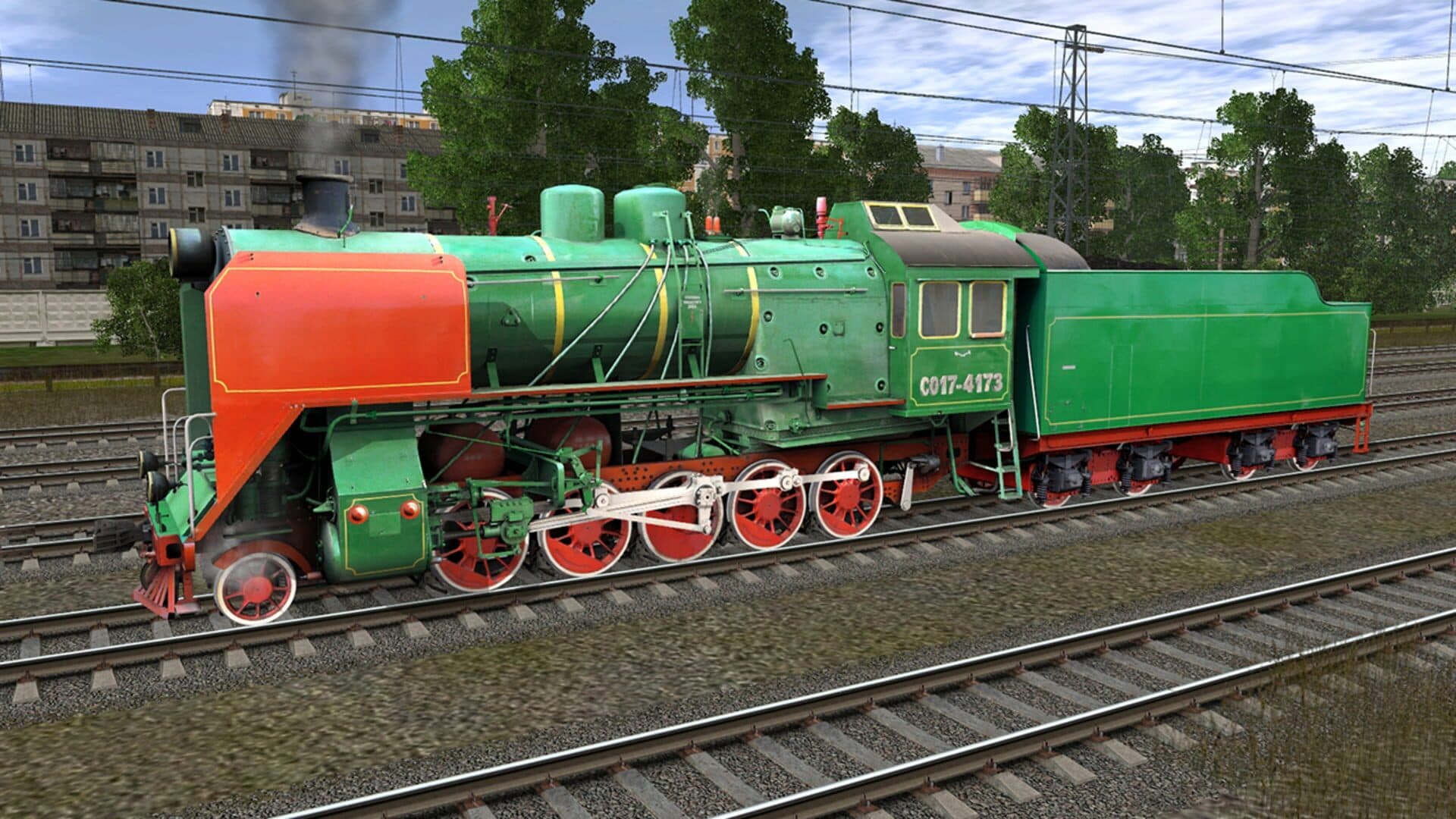 Trainz Railroad Simulator 2019: CO17-4173 Russian Loco and Tender screenshot 3