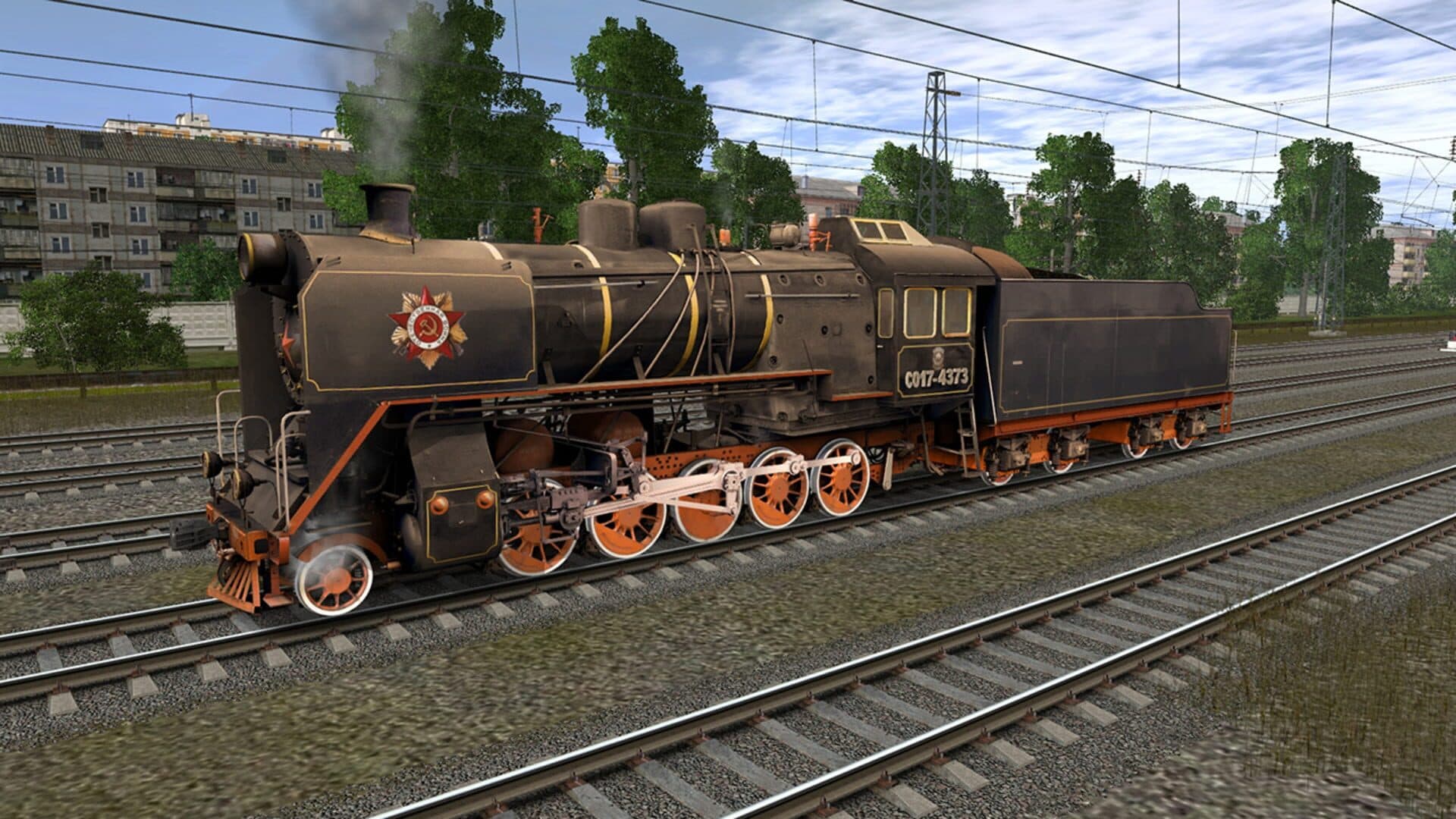 Trainz Railroad Simulator 2019: CO17-4373 Russian Loco and Tender screenshot 3
