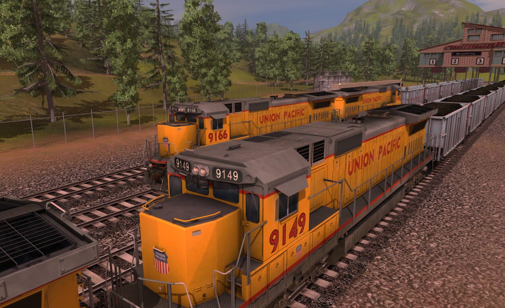 Trainz Railroad Simulator 2019: Union Pacific GE C40-8 screenshot 4