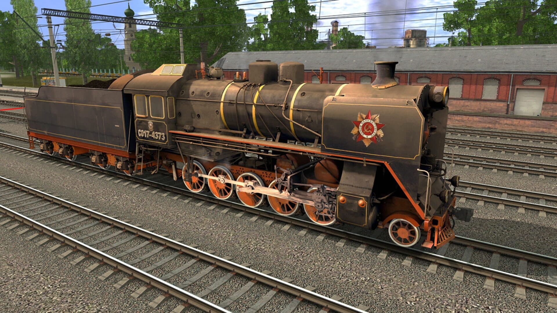 Trainz Railroad Simulator 2019: CO17-4373 Russian Loco and Tender screenshot 5