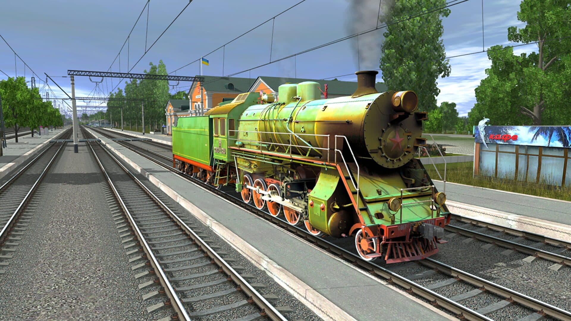 Trainz Railroad Simulator 2019: CO17-1374 Russian Loco and Tender screenshot 1