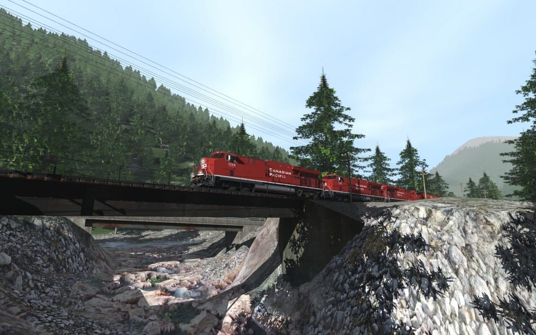 Trainz Railroad Simulator 2019: Canadian Rocky Mountains Viktor Lake to Ross Peak and Glacier screenshot 5