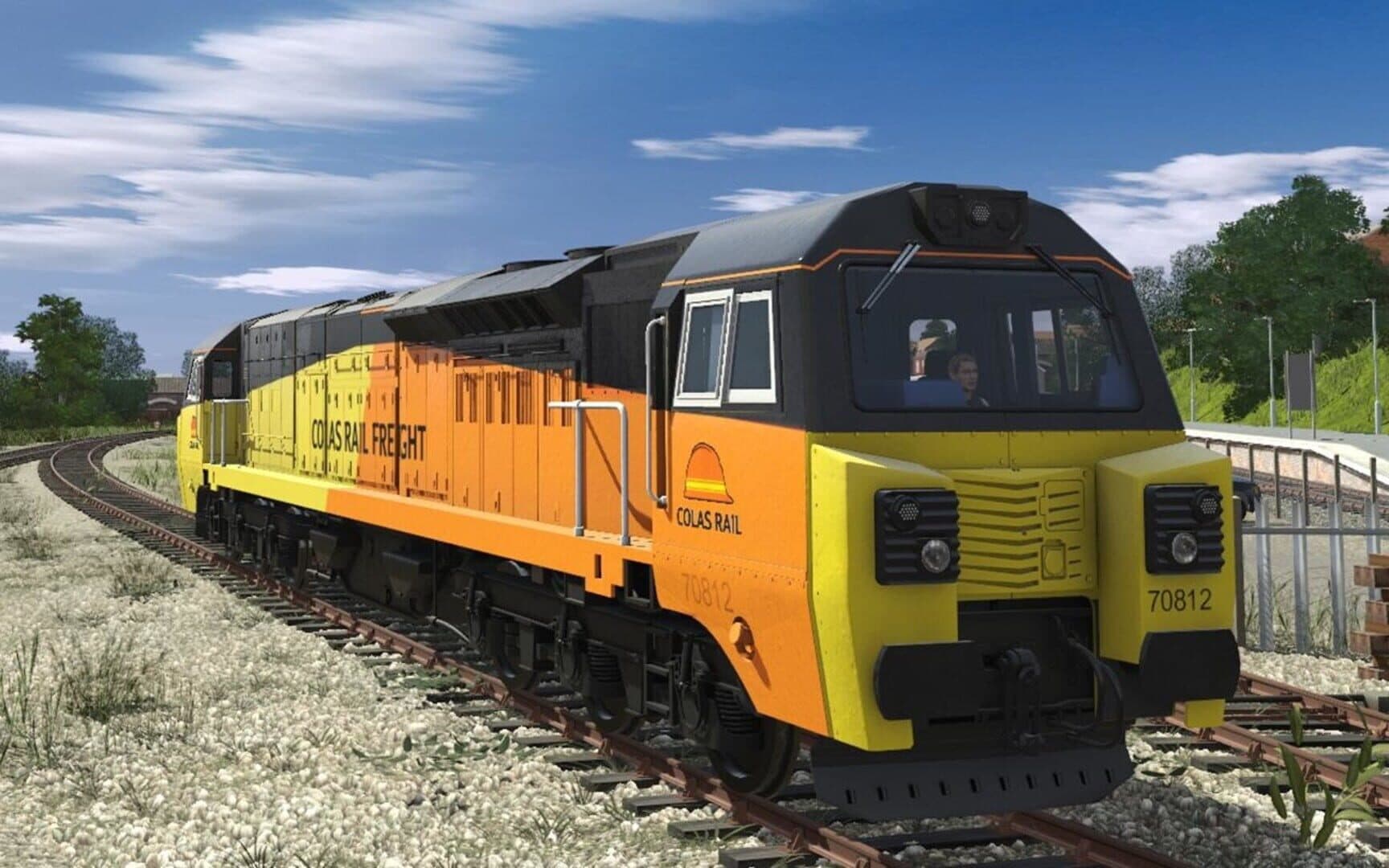 Trainz Railroad Simulator 2019: British Rail Class 70 - Colas Rail screenshot 6