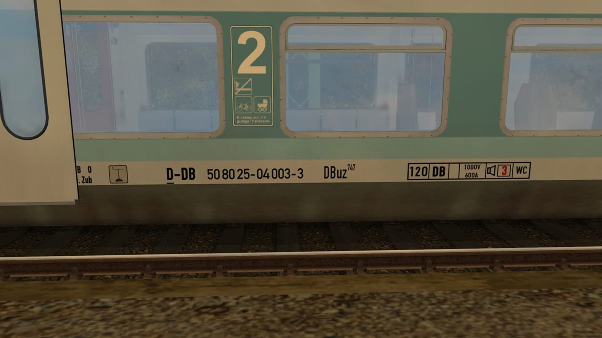 Trainz Railroad Simulator 2019: DBuz 747 Passenger Cars screenshot 1