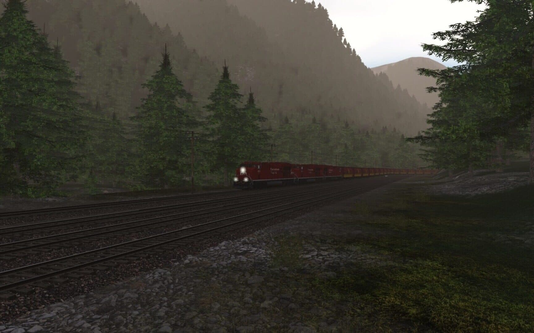 Trainz Railroad Simulator 2019: Canadian Rocky Mountains Viktor Lake to Ross Peak and Glacier screenshot 1