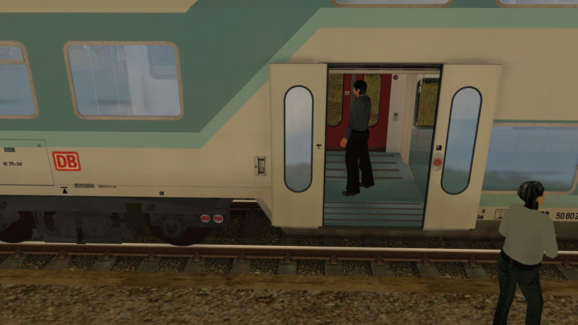 Trainz Railroad Simulator 2019: DBuz 747 Passenger Cars screenshot 2