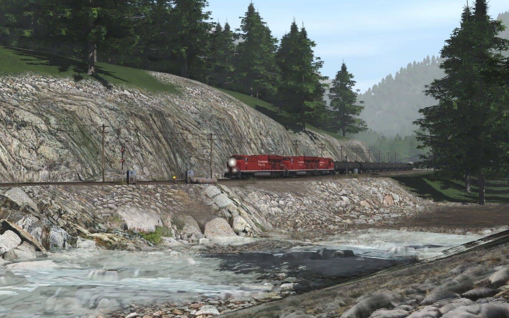 Trainz Railroad Simulator 2019: Canadian Rocky Mountains Viktor Lake to Ross Peak and Glacier screenshot 10