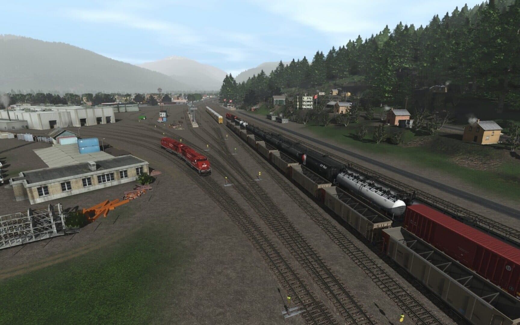 Trainz Railroad Simulator 2019: Canadian Rocky Mountains Viktor Lake to Ross Peak and Glacier screenshot 9